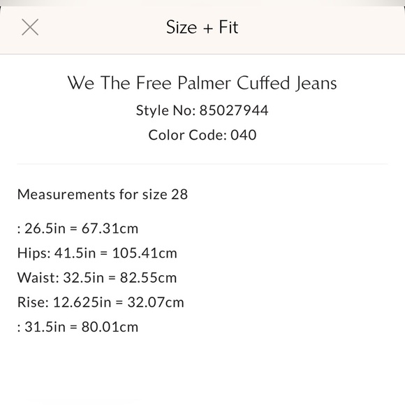 Free People We the Free Palmer Cuffed Jeans - Picture 6 of 6